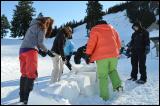 iglubauen iglu übernachtung